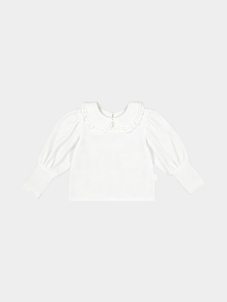 Vienna Pearl Top, Milkweed – view 2