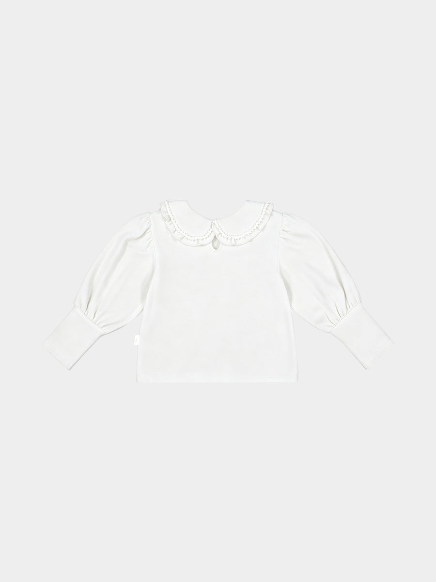 Vienna Pearl Top, Milkweed – view 7