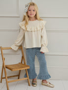 Peterborough Embroidered Jeans, Baby Blue – Happyology