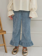Peterborough Embroidered Jeans, Baby Blue – view 6